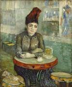 Woman in the 'Cafe Tambourin' (Vincent van Gogh) - Muzeo.com