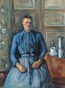 Woman with a coffee pot (Paul Cézanne) - Muzeo.com
