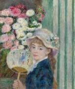 Woman with a Fan (Auguste Renoir) - Muzeo.com