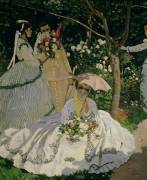 Women in the Garden (Claude Monet) - Muzeo.com