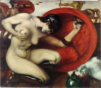 Wounded Amazon (Franz von Stuck) - Muzeo.com