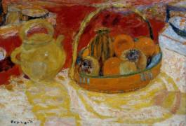 Yellow and red still life (Pierre Bonnard) - Muzeo.com