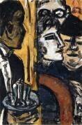 Yellow Cafe (Max Beckmann) - Muzeo.com