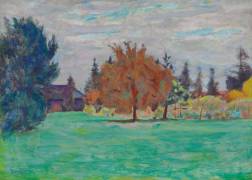 Yellow Tree (Pierre Bonnard) - Muzeo.com
