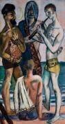 Young Men by the Sea (Max Beckmann) - Muzeo.com