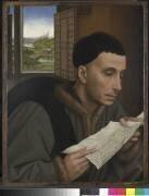 A Man Reading (Saint Ivo?) (Rogier van der Weyden) - Muzeo.com