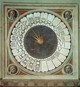 Canonical clock with the heads of four prophets (Paolo Uccello) - Muzeo.com