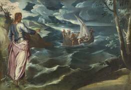 Christ at the Sea of Galilee (Tintoretto) - Muzeo.com