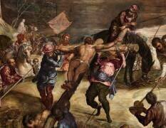 Detail from the Crucifixion (Tintoretto) - Muzeo.com