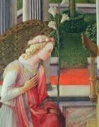 Detail of the Annunciation (Filippo Lippi) - Muzeo.com