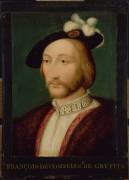 François de Compey, seigneur de Gruffy, dit le beau Gruffy, écuyer de François Ier (?-Naples?) (François Clouet) - Muzeo.com