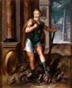 Henri IV en Hercule écrasant l'hydre (anonymous) - Muzeo.com