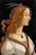 Idealised Portrait of a Lady (Portrait of Simonetta Vespucci as Nymph) (Sandro Botticelli) - Muzeo.com