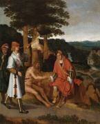 Job and his Comforters (anonymous) - Muzeo.com