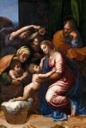 La Sainte Famille dit La Grande Sainte Famille de François Ier (Raffaello) - Muzeo.com