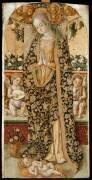 La Vierge adorant l'Enfant entre deux angelots musiciens (Vittore Crivelli) - Muzeo.com