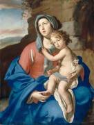 La Vierge à l'Enfant (Massimo Stanzione) - Muzeo.com