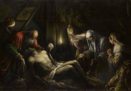 Le Christ descendu de la Croix (Jacopo Bassano) - Muzeo.com