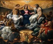 Le couronnement de la Vierge (Annibale Carracci) - Muzeo.com