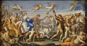 Le triomphe de Bacchus et d'Ariane (Frères Carracci (école des)) - Muzeo.com