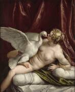 Léda et le cygne (Paolo Veronese) - Muzeo.com