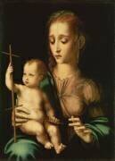 Madonna and Child with a Distaff (Luis de Morales) - Muzeo.com