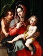 Madonna and Child with St. John (Andrea del Sarto) - Muzeo.com