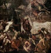 Moses strikes water from the rock (Tintoretto) - Muzeo.com