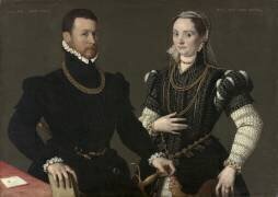 Portrait of a Couple (Italian School) - Muzeo.com
