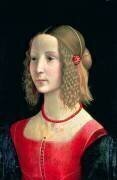 Portrait of a Girl (Domenico Ghirlandaio) - Muzeo.com