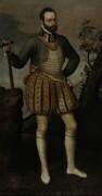 Portrait of a Man in Armour (Italian School) - Muzeo.com