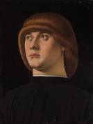 Portrait of a Young Man (Jacometto Veneziano) - Muzeo.com