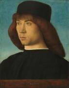 Portrait of a Young Man (Giovanni Bellini) - Muzeo.com