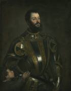 Portrait of Alfonso d'Avalos (Tiziano) - Muzeo.com