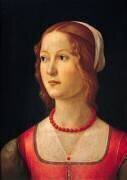Portrait of Young Girl (Domenico Ghirlandaio) - Muzeo.com