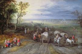 Returning from Market (Jan Brueghel the Elder) - Muzeo.com