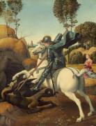 Saint George and the Dragon (Raffaello) - Muzeo.com