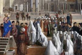 Saint Mark preaching in Alexandria (Giovanni Bellini) - Muzeo.com