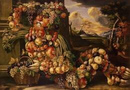 Seated Figure of Summer (Giuseppe Arcimboldo) - Muzeo.com