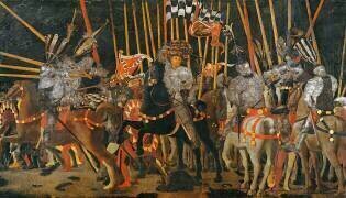 The Battle of San Romano (Paolo Uccello) - Muzeo.com