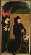 The Donor, Chancellor Nicholas Rolin, Kneeling in Prayer (Rogier van der Weyden) - Muzeo.com