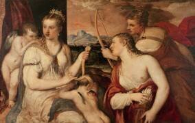 The Education of Cupid (Tiziano) - Muzeo.com