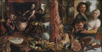 The Fat Kitchen (Pieter Aertsen) - Muzeo.com