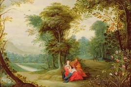 The Rest on the Flight into Egypt (Jan Brueghel the Elder) - Muzeo.com