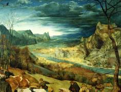 The Return of the Herd (Pieter Brueghel the Elder) - Muzeo.com