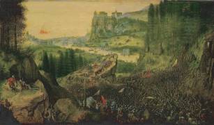 The Suicide of Saul (Pieter Brueghel the Elder) - Muzeo.com