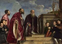 The Vendramin Family (Tiziano) - Muzeo.com