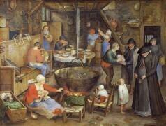 The visit to farm (Jan Brueghel the Elder) - Muzeo.com