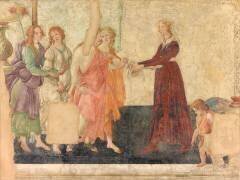 Venus and the graces offering gifts to a young girl (Sandro Botticelli) - Muzeo.com