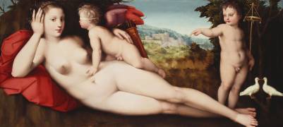 Venus with Sacred and Profane Love (Andrea di Alessandro Bresciano) - Muzeo.com